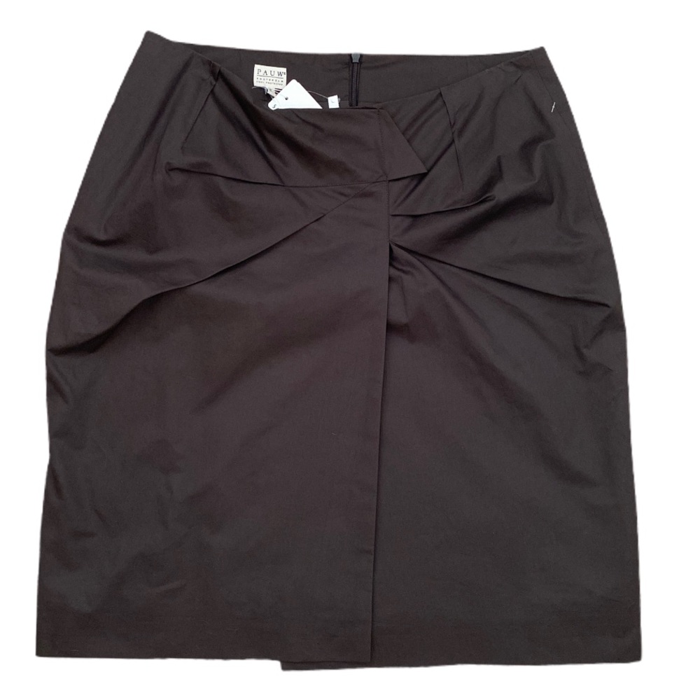 NWT Pauw Amsterdam Brown Pencil Skirt